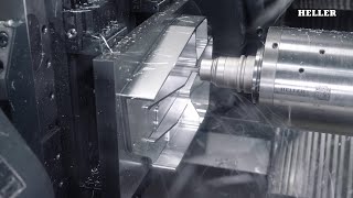 HELLER HF 3500 | Interior fuselage Aerospace | 5-axis machining