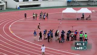 【パラ陸上】鈴木徹 1m95 T64 男子 走高跳 2019 ジャパンパラ陸上競技大会