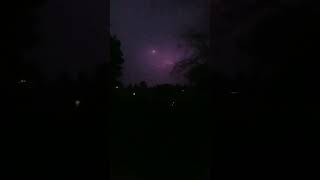 One of the coolest lightning strikes I've ever seen! (SLO-MO)