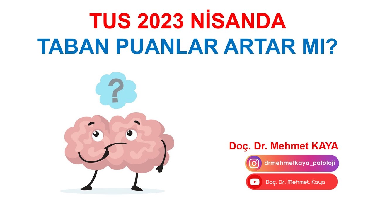 TUS 2023 Nisanda Taban Puanlar Artar Mı? - YouTube