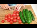 ASMR Cooking, Slicing, Cutting Vegetables, No Talking