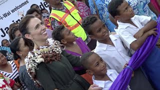 New Zealand Prime Minister and Fijian Minister for Trade visit RISE informal settlement