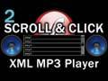 2. Flash Scroll and Click Songs MP3 Playlist Player Actionscript 3.0 XML Tutorial