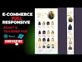 🔥Complete Ecommerce Website using React JS and Tailwind CSS| full Responsive | Step by Step Tutorial