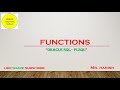 Oracle PLSQL Functions
