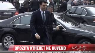 Opozita kthehet ne Kuvend - News, Lajme - Vizion Plus