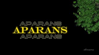 PAPE LOUIS XV - APARANS ft. GL_Prods, Draxx [OFFICIAL LYRIC VIDEO]