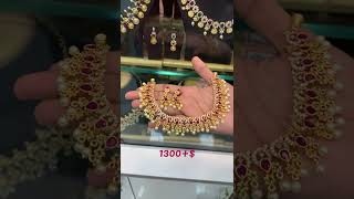 super and cool party wear jewellery set@Nan Ungal Thozhi