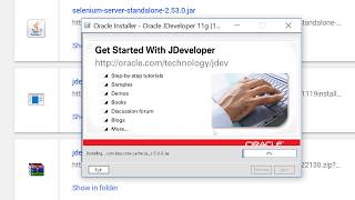 Oracle JDeveloper Initial Installation