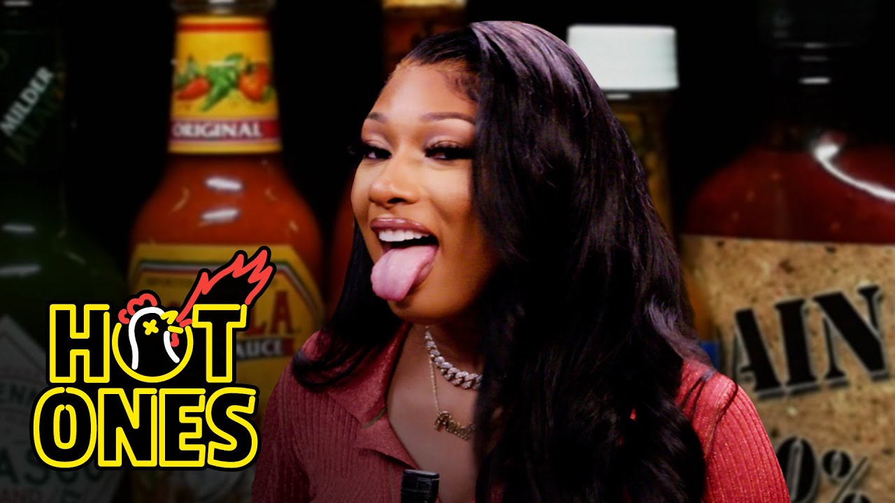 Megan Thee Stallion Turns Into Hot Girl Meg While Eating Spicy Wings ...