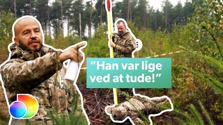 Gemmeleg på militær-manér | Stjerner i Trøjen | discovery+ Danmark