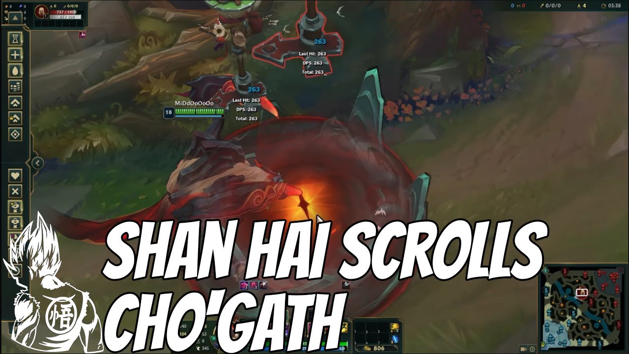 Shan Hai Scrolls Cho'gath Skin Spotlight - Pre-Release - League Of ...