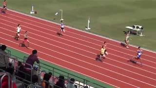 2014 沖縄県民体育大会  男子4ｘ100ｍリレー  予選・決勝