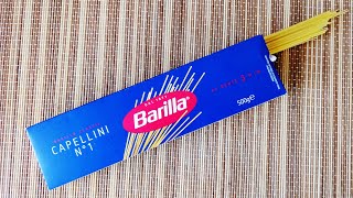 Barilla NO. 1 unboxing #food #pasta