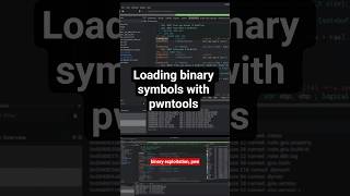 #pwntools is a #python #library #module focused on #binary #exploitation #exploiting #ctf #ret2libc