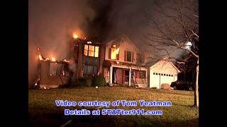 STATter911.com: PGFD at Glenn Dale, Maryland house fire.