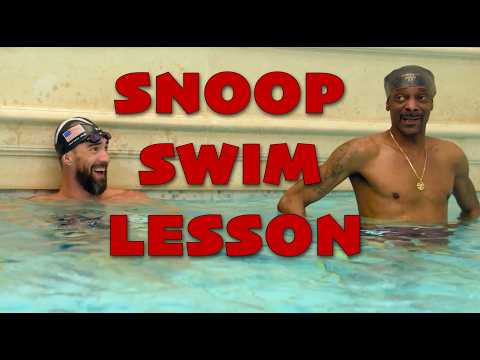 Teaching Snoop Dogg how to swim (ft. Michael Phelps)