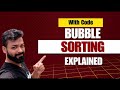Bubble Sort Explained | Algorithm, C Program, Python Program & Time Complexity for Beginners