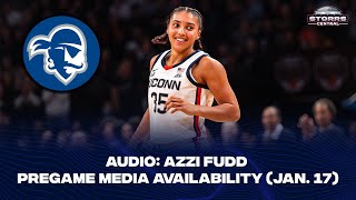 Azzi Fudd Pregame Media Availability - 1/17 (Seton Hall)