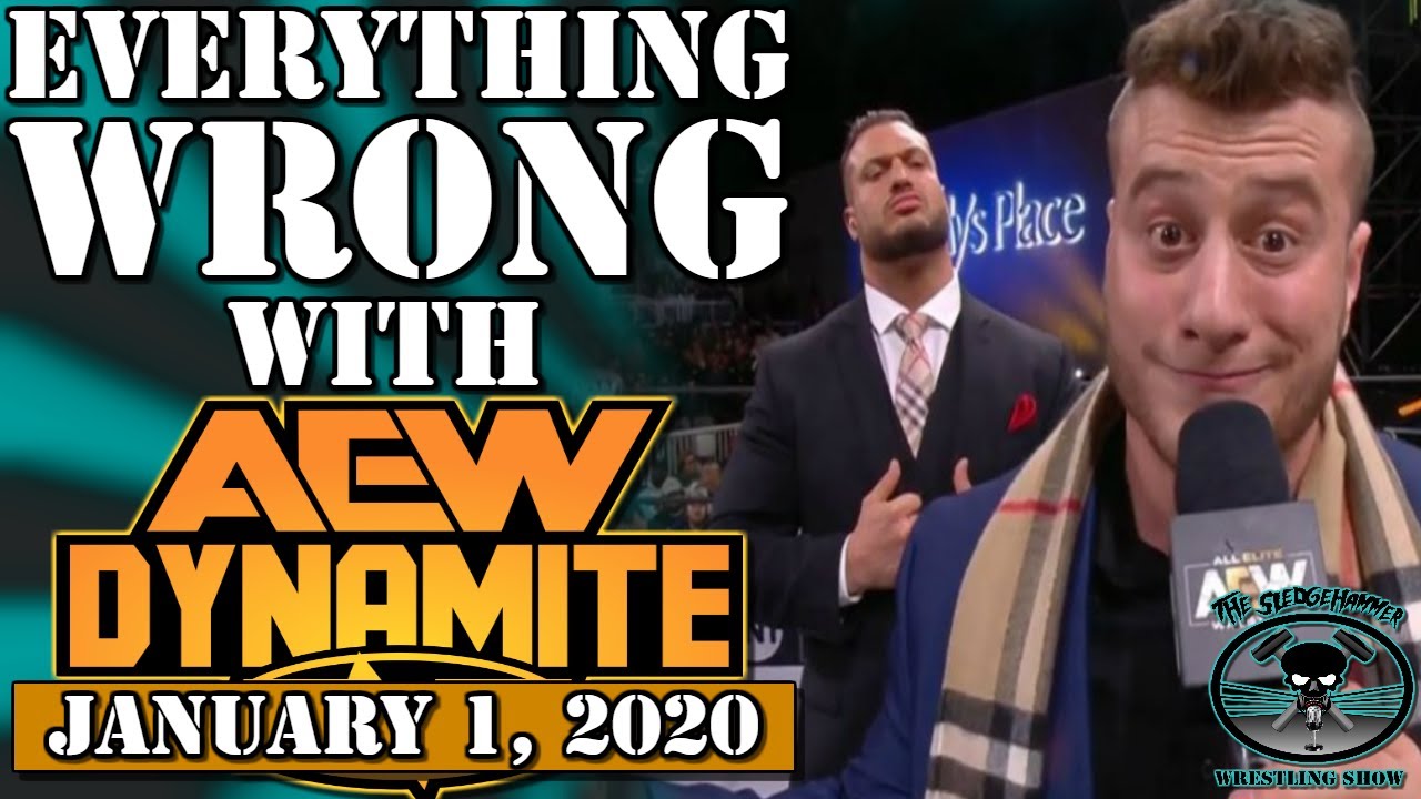 AEW Dynamite Jan. 1 2020 Full Show Results | AEW Dynamite Homecoming ...