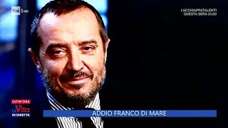 Addio Franco Di Mare - La Vita in diretta 17/05/2024
