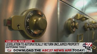 Legislation to automatically return unclaimed property
