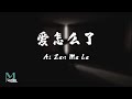 Chen Cun Zhang (陈村长) - Ai Zen Me Le (爱怎么了) Lyrics 歌词 Pinyin/English Translation (動態歌詞)