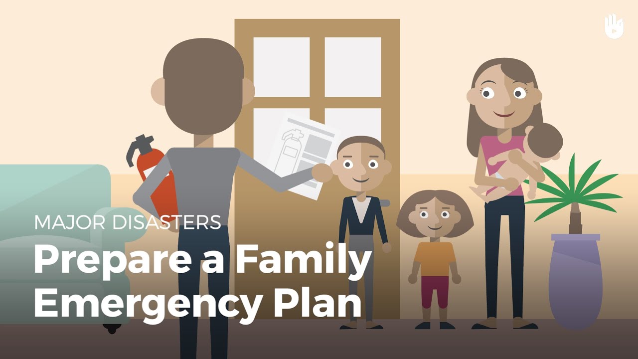 Prepare A Family Emergency Plan Disasters Youtube Prepare A Family Emergency Plan Disasters Youtube