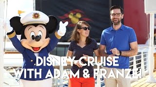 Disney Cruise - Newly Renovated DISNEY WONDER - Adam \u0026 Franze 2016!