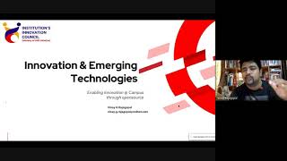 Webinar on Innovation and Emerging Technologies