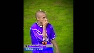 Roberto Carlos Corner goal