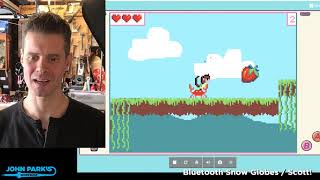 MakeCode Arcade Game of the Week: Turtle Monkey Trouble @adafruit @johnedgarpark #adafruit