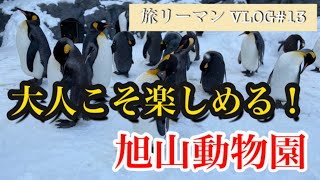 【孤独な一人旅】日本最北端の動物園！子供から大人まで楽しめる旭山動物園を徹底紹介！