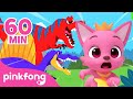 Ankylosaurus dan Tyrannosaurus Rex! | Lagu Dinosaurus Pinkfong | Lagu Anak | Bayi Hiu Pinkfong