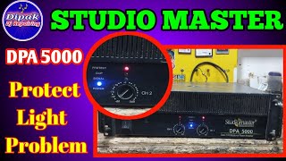 #STUDIO_MASTER DPA 5000 #REPAIRING (PROTECT LIGHT PROBLEM)