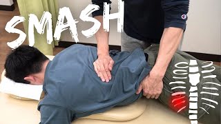 [ASMR chiro cracking]Full body adjustment,Best smash with adjustment, Cracking sounds is clear!