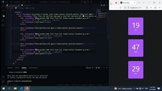 ASMR Programming - coding a Digital Clock -No Talking