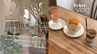 Japan VLOG. The newly opened cafe tour☕️Popular Western Confectionery Store Equilibre🍰, Saitama Cafe