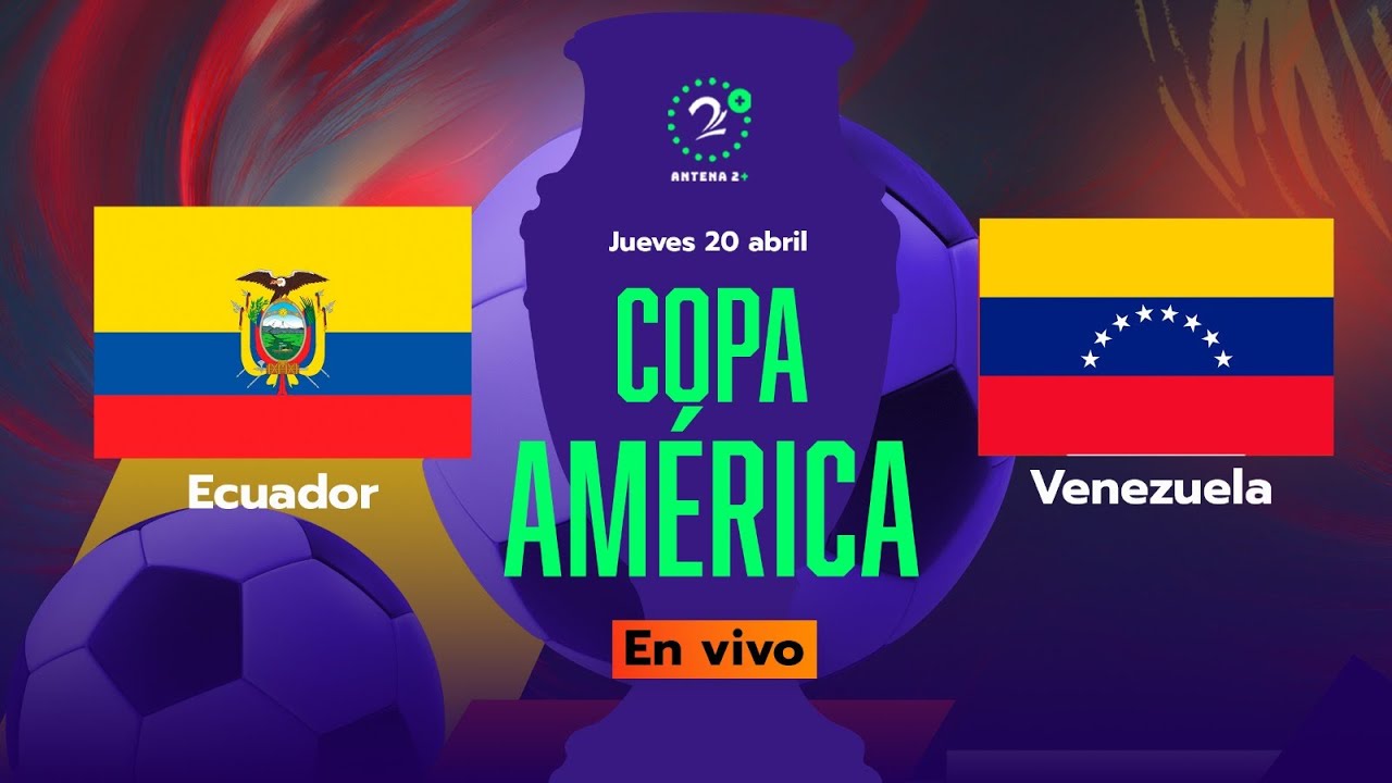 EN VIVO - ECUADOR Vs VENEZUELA - COPA AMÉRICA - YouTube