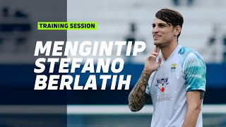 Fokus Latihan Bersama Stefano Beltrame: Asah Finishing, Hingga Duel Satu Lawan Satu ⚽