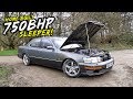 THIS *HOME BUILT 750BHP* MADMAX LEXUS LS400 DRIFT CAR IS INCREDIBLE!