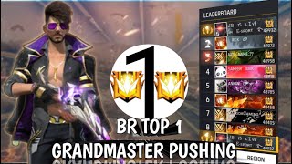 Grandmaster Master Top 1 Pushing | BR Rank Pushing | @mhajayff @freefireofficialindia