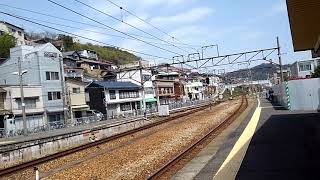 115系尾道駅到着