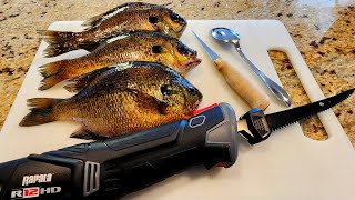 3 EASY Ways to Fillet a Bluegill Every Fisherman NEEDS to Know!!!