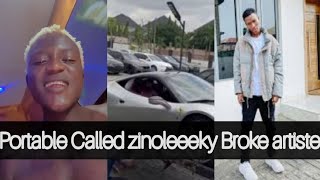 Portable Mocks And Insults Zinoleesky for buying a New car to Oppress Him