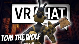 Tom The Wolf Hates Being Called Boris VRCHAT! ft. AftonVA (Funny Voice Trolling