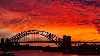 Sights and sounds from the most amazing city in the world.. This is Sydney Harbour Australia LIVE.