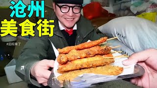 挑战吃沧州美食，一顿吃完河北沧州特色美食，全部吃下来两个才用不到300元【迈扣来了Chinese Food Tour】