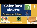 Download file with Selenium|Check downloaded File|Delete Existing file-Chrome|Firefox-Java-Webdriver