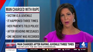 Nashville man charged with multiple counts of statutory rape